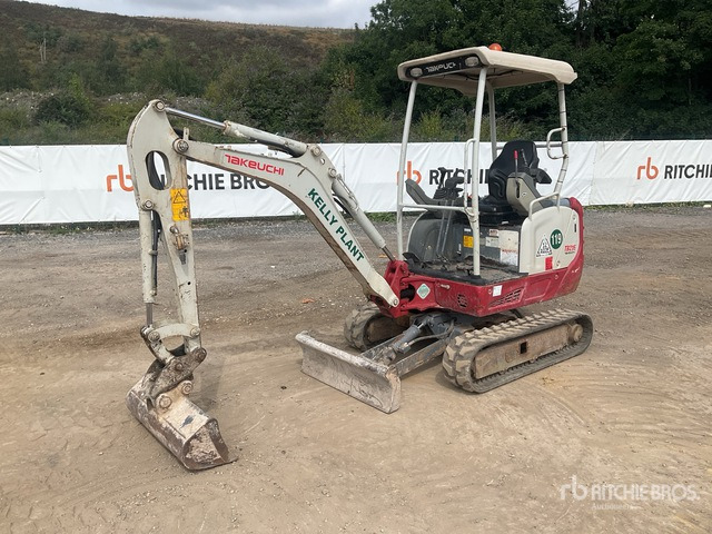 2017 Takeuchi TB216 Mini Excavator: <6.6t - Mini pelle: photos 3 2017 Takeuchi TB216 Mini Excavator: <6.6t - Mini pelle: photos 3