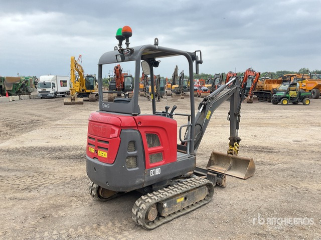 2017 Volvo EC18D Mini Excavator: <6.6t - Mini pelle: photos 3 2017 Volvo EC18D Mini Excavator: <6.6t - Mini pelle: photos 3