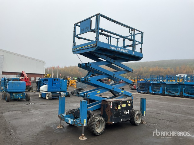 2018 Genie GS3369RT 4x4 Diesel Scissor Lift - Nacelle ciseaux: photos 1 2018 Genie GS3369RT 4x4 Diesel Scissor Lift - Nacelle ciseaux: photos 1