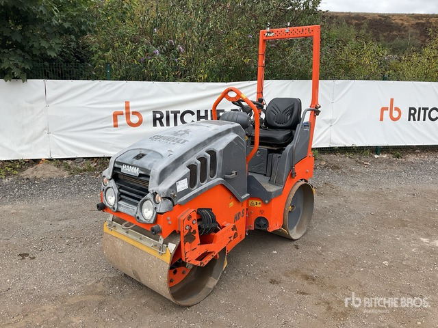 2018 Hamm HD8VV Double Drum Roller - Rouleau compresseur: photos 1 2018 Hamm HD8VV Double Drum Roller - Rouleau compresseur: photos 1