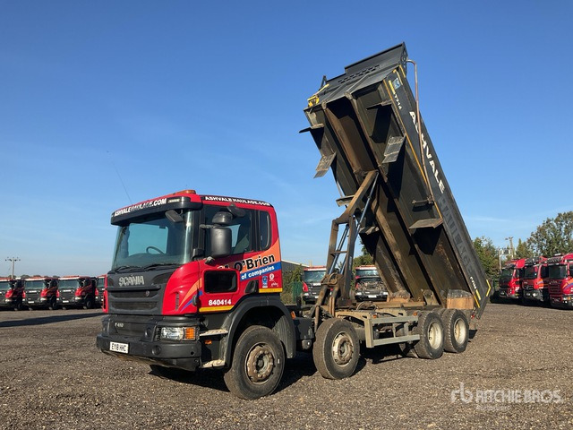 2018 Scania P410 8x4 Twin-Steer Tri/A Dump Truck - Camion benne: photos 1 2018 Scania P410 8x4 Twin-Steer Tri/A Dump Truck - Camion benne: photos 1