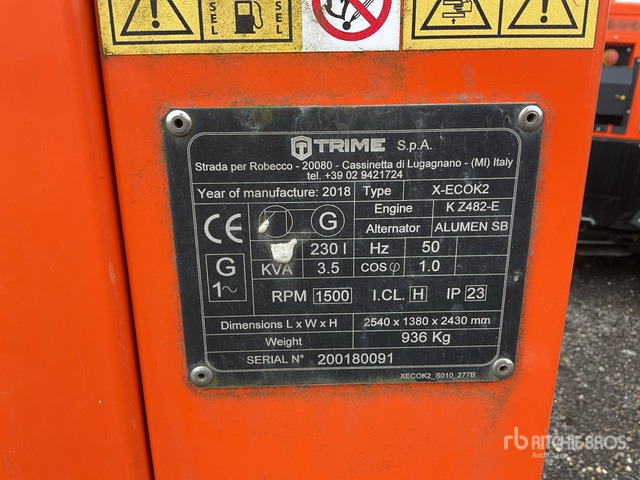 2018 Trime X-ECOK2 Light Tower Light Tower - Mat d'éclairage: photos 2 2018 Trime X-ECOK2 Light Tower Light Tower - Mat d'éclairage: photos 2