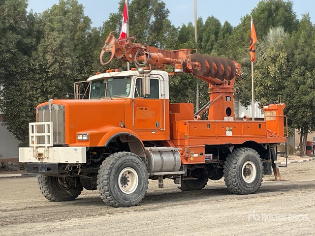 1995 Kenworth C500 Simon Telelect 92-45 on 4x4 Drill Truck - Foreuse: photos 2 1995 Kenworth C500 Simon Telelect 92-45 on 4x4 Drill Truck - Foreuse: photos 2