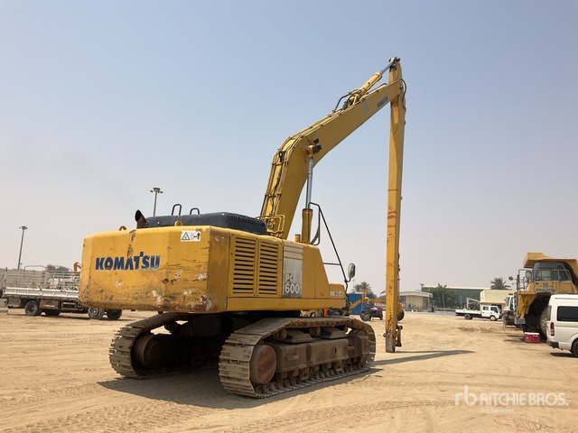 2008 Komatsu PC600-7 Long Reach Tracked Excavator - Pelle sur chenille: photos 3 2008 Komatsu PC600-7 Long Reach Tracked Excavator - Pelle sur chenille: photos 3
