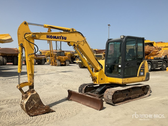 2017 Komatsu PC56-7 - Mini pelle: photos 1 2017 Komatsu PC56-7 - Mini pelle: photos 1