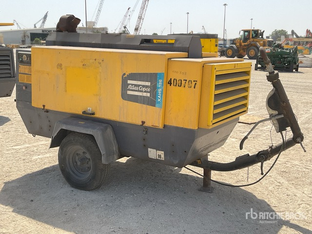 2018 Atlas Copco XAHS186 Mobile (Inoperable) Air Compressor - Compresseur d'air: photos 1 2018 Atlas Copco XAHS186 Mobile (Inoperable) Air Compressor - Compresseur d'air: photos 1
