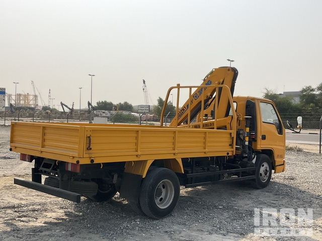 2019 JMC JX1041TG26 XCMG SQ2ZK1 2000 kg Knuckle Boo ... Flatbed Truck w/Crane - Camion plateau, Camion grue: photos 3 2019 JMC JX1041TG26 XCMG SQ2ZK1 2000 kg Knuckle Boo ... Flatbed Truck w/Crane - Camion plateau, Camion grue: photos 3