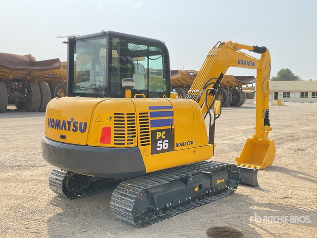 2019 Komatsu PC56-7 - Mini pelle: photos 4 2019 Komatsu PC56-7 - Mini pelle: photos 4