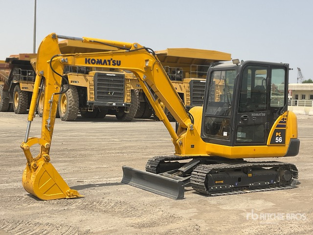 2019 Komatsu PC56-7 - Mini pelle: photos 1 2019 Komatsu PC56-7 - Mini pelle: photos 1