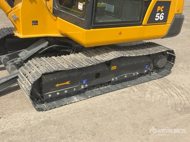2019 Komatsu PC56-7 - Mini pelle: photos 5 2019 Komatsu PC56-7 - Mini pelle: photos 5