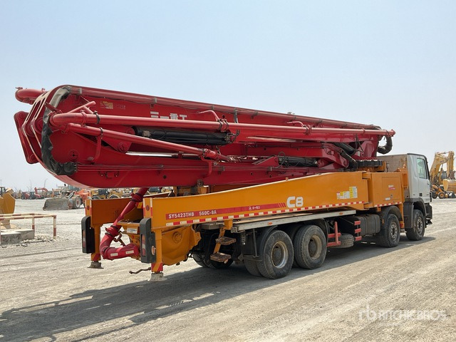 2020 Mercedes-Benz Actros 4141 2020 Sany SYM5449THBE 56 m on 8 ... Concrete Pump Truck - Camion pompe: photos 4 2020 Mercedes-Benz Actros 4141 2020 Sany SYM5449THBE 56 m on 8 ... Concrete Pump Truck - Camion pompe: photos 4