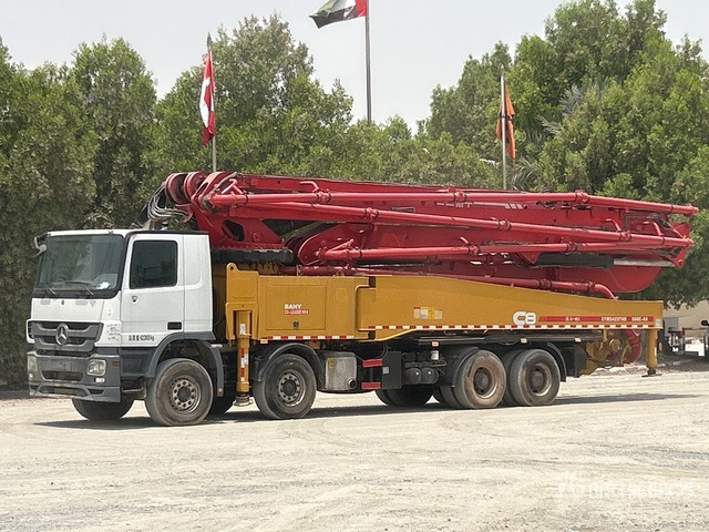 2020 Mercedes-Benz Actros 4141 2020 Sany SYM5449THBE 56 m on 8 ... Concrete Pump Truck - Broyeur/ Épareuse: photos 2 2020 Mercedes-Benz Actros 4141 2020 Sany SYM5449THBE 56 m on 8 ... Concrete Pump Truck - Broyeur/ Épareuse: photos 2