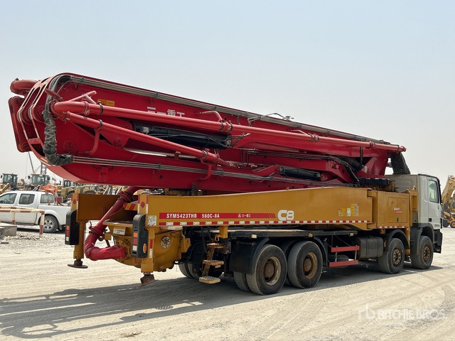 2020 Mercedes-Benz Actros 4141 2020 Sany SYM5449THBE 56 m on 8 ... Concrete Pump Truck - Broyeur/ Épareuse: photos 4 2020 Mercedes-Benz Actros 4141 2020 Sany SYM5449THBE 56 m on 8 ... Concrete Pump Truck - Broyeur/ Épareuse: photos 4