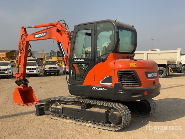 2022 Doosan DX60 Tracked Excavator - Pelle sur chenille: photos 5 2022 Doosan DX60 Tracked Excavator - Pelle sur chenille: photos 5