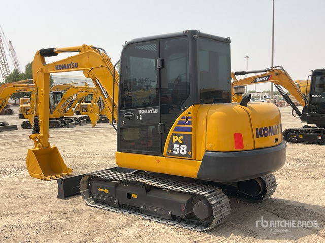 2022 Komatsu PC58-8 - Mini pelle: photos 4 2022 Komatsu PC58-8 - Mini pelle: photos 4