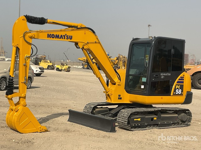2022 Komatsu PC58-8 - Mini pelle: photos 2 2022 Komatsu PC58-8 - Mini pelle: photos 2