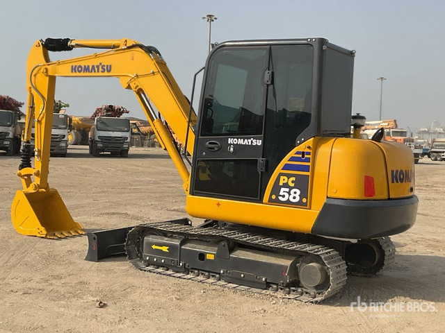 2022 Komatsu PC58-8 - Mini pelle: photos 4 2022 Komatsu PC58-8 - Mini pelle: photos 4