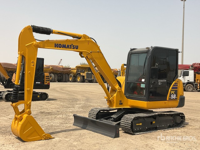 2022 Komatsu PC58-8 - Mini pelle: photos 1 2022 Komatsu PC58-8 - Mini pelle: photos 1