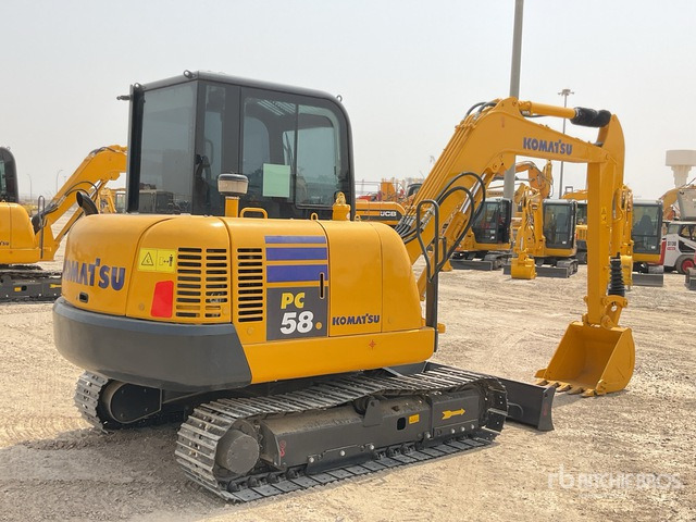2022 Komatsu PC58-8 - Mini pelle: photos 3 2022 Komatsu PC58-8 - Mini pelle: photos 3