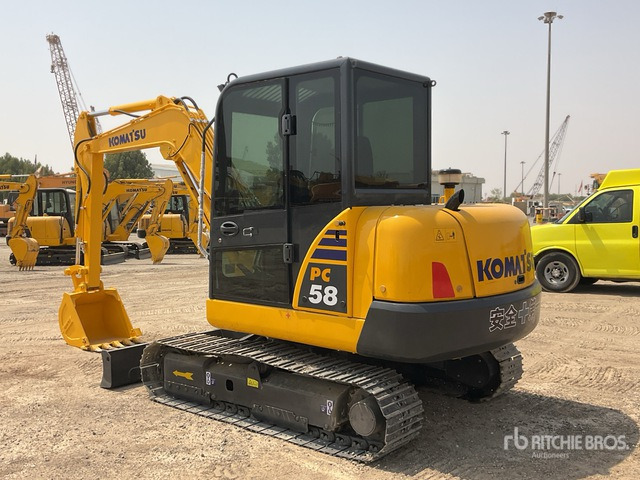 2022 Komatsu PC58-8 - Mini pelle: photos 4 2022 Komatsu PC58-8 - Mini pelle: photos 4