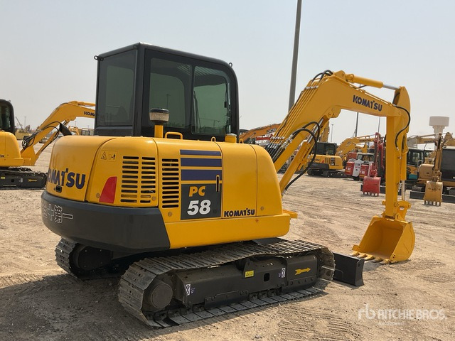 2022 Komatsu PC58-8 - Mini pelle: photos 3 2022 Komatsu PC58-8 - Mini pelle: photos 3
