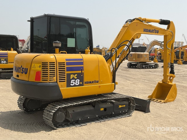 2022 Komatsu PC58-8 - Mini pelle: photos 4 2022 Komatsu PC58-8 - Mini pelle: photos 4