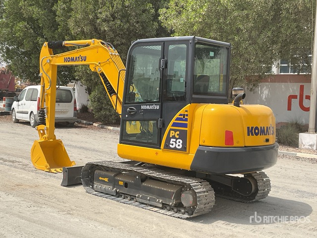 2022 Komatsu PC58-8 - Mini pelle: photos 4 2022 Komatsu PC58-8 - Mini pelle: photos 4