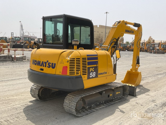 2022 Komatsu PC58-8 - Mini pelle: photos 3 2022 Komatsu PC58-8 - Mini pelle: photos 3
