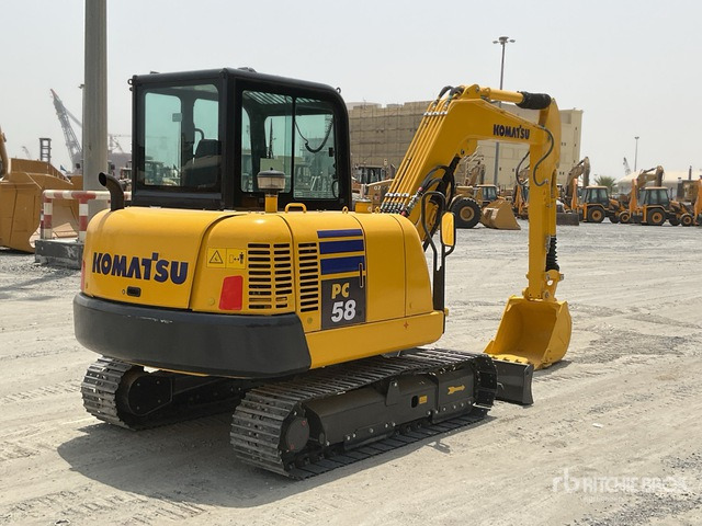 2022 Komatsu PC58-8 - Mini pelle: photos 4 2022 Komatsu PC58-8 - Mini pelle: photos 4