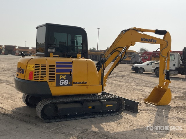2022 Komatsu PC58-8 - Mini pelle: photos 3 2022 Komatsu PC58-8 - Mini pelle: photos 3