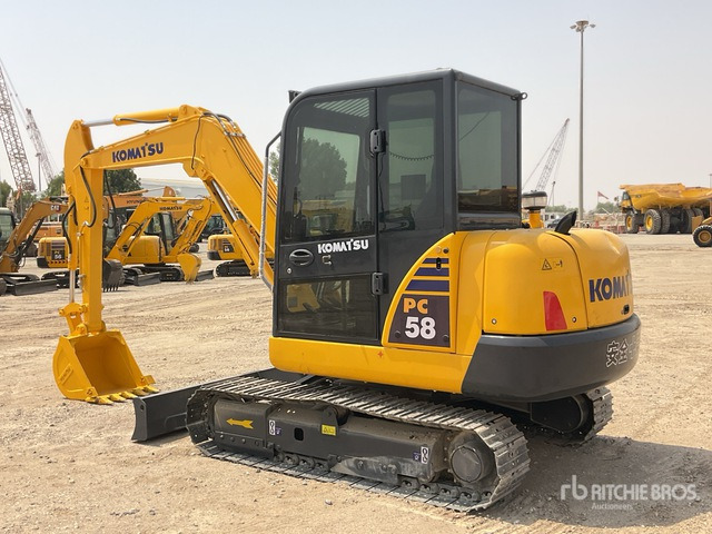 2022 Komatsu PC58-8 - Mini pelle: photos 3 2022 Komatsu PC58-8 - Mini pelle: photos 3