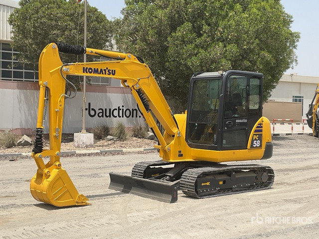 2022 Komatsu PC58-8 Mini Excavator: <6.6t - Mini pelle: photos 1 2022 Komatsu PC58-8 Mini Excavator: <6.6t - Mini pelle: photos 1