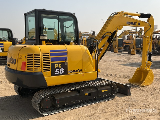 2022 Komatsu PC58-8 Mini Excavator: <6.6t - Mini pelle: photos 4 2022 Komatsu PC58-8 Mini Excavator: <6.6t - Mini pelle: photos 4