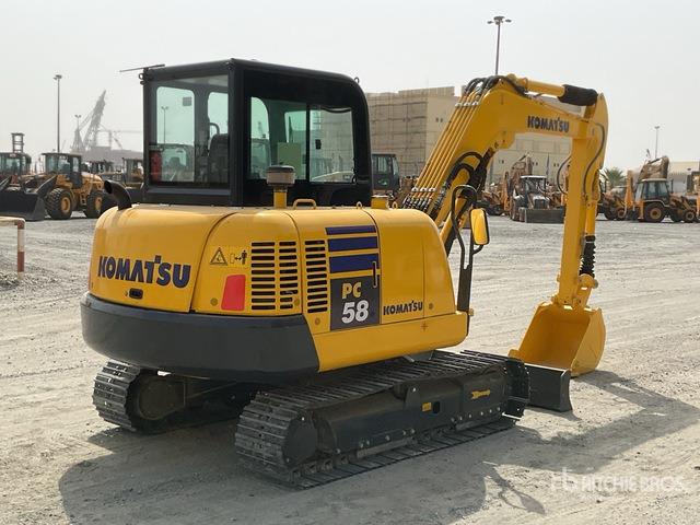 2022 Komatsu PC58-8 Mini Excavator: <6.6t - Mini pelle: photos 4 2022 Komatsu PC58-8 Mini Excavator: <6.6t - Mini pelle: photos 4
