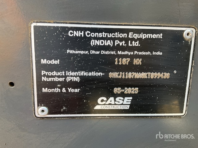 2025 Case 1107NX (Unused) Smooth Drum Compactor - Broyeur/ Épareuse: photos 2 2025 Case 1107NX (Unused) Smooth Drum Compactor - Broyeur/ Épareuse: photos 2