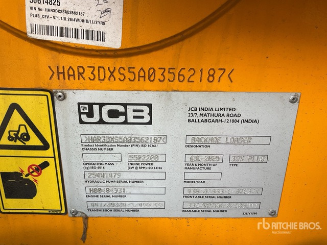 2025 JCB 3DX 4x4 (Unused) Backhoe Loader - Tractopelle: photos 2 2025 JCB 3DX 4x4 (Unused) Backhoe Loader - Tractopelle: photos 2