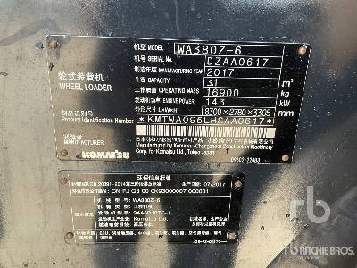 KOMATSU WA380Z-6 - Chargeuse sur pneus: photos 5 KOMATSU WA380Z-6 - Chargeuse sur pneus: photos 5