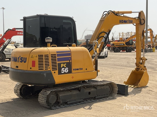 Komatsu PC56-7 - Mini pelle: photos 3 Komatsu PC56-7 - Mini pelle: photos 3