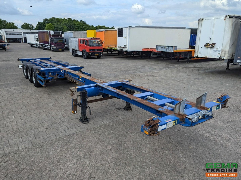 Broshuis MFCC 3-Assen SAF - Lift as - Schijfremmen - Alle aansluitingen - Semi-remorque porte-conteneur/ Caisse mobile: photos 4 Broshuis MFCC 3-Assen SAF - Lift as - Schijfremmen - Alle aansluitingen - Semi-remorque porte-conteneur/ Caisse mobile: photos 4