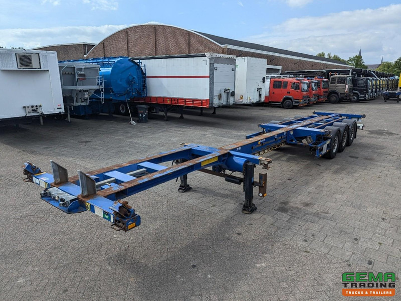 Broshuis MFCC 3-Assen SAF - Lift as - Schijfremmen - Alle aansluitingen - Semi-remorque porte-conteneur/ Caisse mobile: photos 2 Broshuis MFCC 3-Assen SAF - Lift as - Schijfremmen - Alle aansluitingen - Semi-remorque porte-conteneur/ Caisse mobile: photos 2