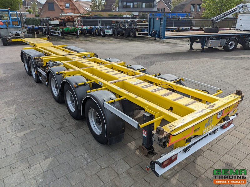 D-Tec CT-35-02 + CT-60-05D - 2 COMBI chassis - 3 StuurAssen - 4 LiftAssen - QuickLocks - Semi-remorque porte-conteneur/ Caisse mobile: photos 3 D-Tec CT-35-02 + CT-60-05D - 2 COMBI chassis - 3 StuurAssen - 4 LiftAssen - QuickLocks - Semi-remorque porte-conteneur/ Caisse mobile: photos 3