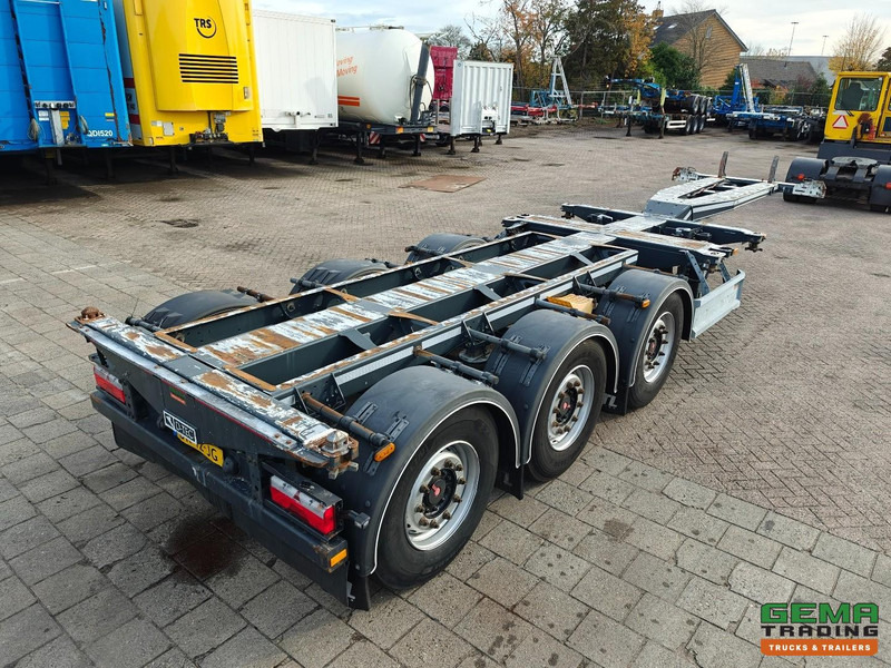 D-Tec FLEXITRAILER VCC-01 MULTI 3 Assen SAF - Multi - LiftAs - Schijfremmen - Alle aansluitingen - 4834KG - Semi-remorque porte-conteneur/ Caisse mobile: photos 1 D-Tec FLEXITRAILER VCC-01 MULTI 3 Assen SAF - Multi - LiftAs - Schijfremmen - Alle aansluitingen - 4834KG - Semi-remorque porte-conteneur/ Caisse mobile: photos 1