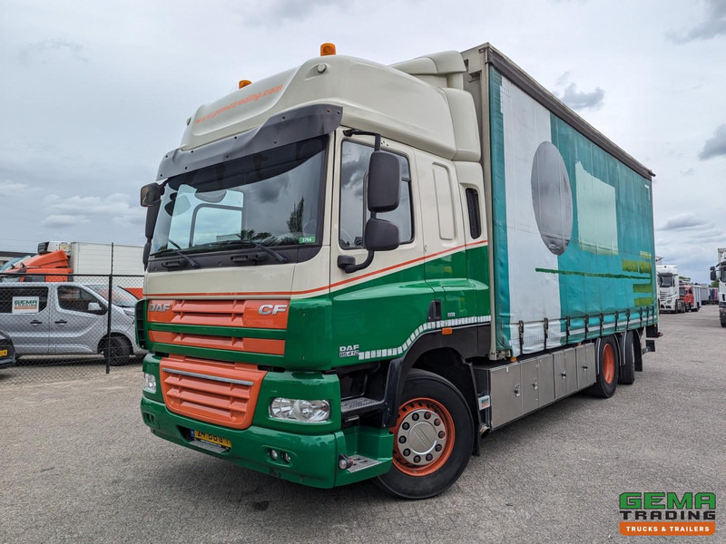DAF FAN CF85.410 6x2/4 Spacecab Euro5 EEV - Schuifzeilen/dak 7.23m + Laadklep 6000kg - 10/2025APK - Camion à rideaux coulissants: photos 1 DAF FAN CF85.410 6x2/4 Spacecab Euro5 EEV - Schuifzeilen/dak 7.23m + Laadklep 6000kg - 10/2025APK - Camion à rideaux coulissants: photos 1