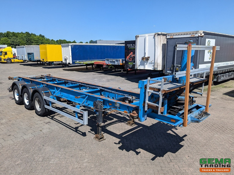 DESOT OPL/3AT/38/6894E 3-Assen BPW - Trommelremmen - 30FT Kiepchassis - Elektrische/Hydraulisch Pomp - Alcoa - Semi-remorque porte-conteneur/ Caisse mobile: photos 4 DESOT OPL/3AT/38/6894E 3-Assen BPW - Trommelremmen - 30FT Kiepchassis - Elektrische/Hydraulisch Pomp - Alcoa - Semi-remorque porte-conteneur/ Caisse mobile: photos 4