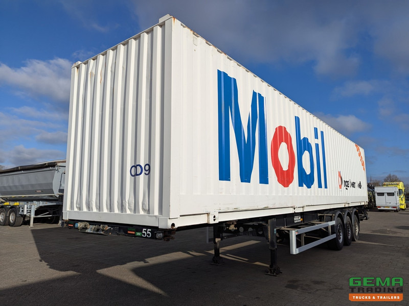 DESOT OPL 3AT 38 9988R 3-Assen SAF - Schijfremmen - 40FT Container - Confectiewanden - Semi-remorque porte-conteneur/ Caisse mobile: photos 1 DESOT OPL 3AT 38 9988R 3-Assen SAF - Schijfremmen - 40FT Container - Confectiewanden - Semi-remorque porte-conteneur/ Caisse mobile: photos 1