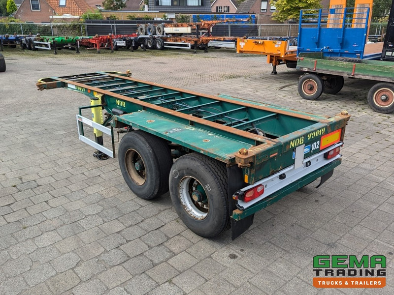 Flandria COP2B 2-Assen ROR Drumbrakes - Steel Suspension - 3140KG - 20FT (O1872) - Semi-remorque porte-conteneur/ Caisse mobile: photos 2 Flandria COP2B 2-Assen ROR Drumbrakes - Steel Suspension - 3140KG - 20FT (O1872) - Semi-remorque porte-conteneur/ Caisse mobile: photos 2