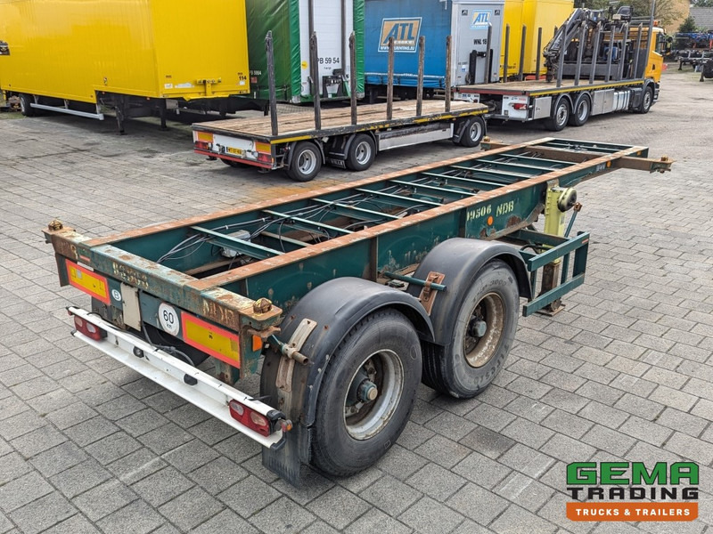 Flandria OP CC 2A 2-Assen ROR DrumBrakes - Steel Suspension - 3350KG - 20FT (O1873) - Semi-remorque porte-conteneur/ Caisse mobile: photos 1 Flandria OP CC 2A 2-Assen ROR DrumBrakes - Steel Suspension - 3350KG - 20FT (O1873) - Semi-remorque porte-conteneur/ Caisse mobile: photos 1