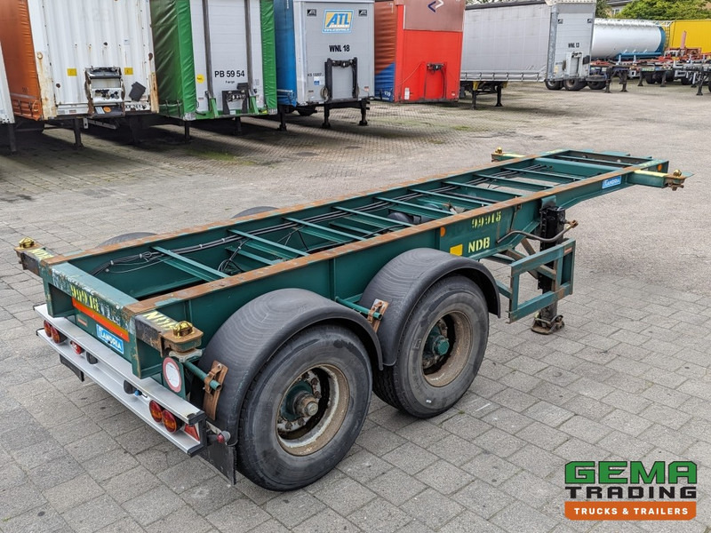 Flandria OP CC 2A 20FT 2-Assen ROR DrumBrakes - Leaf Suspension - 3120KG - 3 identical units in stock! (O1868) - Semi-remorque porte-conteneur/ Caisse mobile: photos 1 Flandria OP CC 2A 20FT 2-Assen ROR DrumBrakes - Leaf Suspension - 3120KG - 3 identical units in stock! (O1868) - Semi-remorque porte-conteneur/ Caisse mobile: photos 1