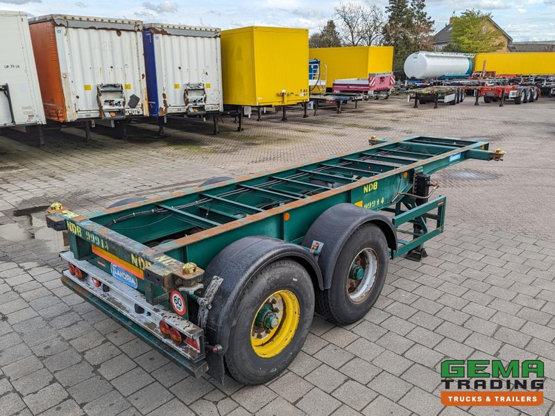 Flandria OP CC 2A 20FT 2-Assen ROR DrumBrakes - Leaf Suspension - 3120KG (O1789) - Semi-remorque porte-conteneur/ Caisse mobile: photos 2 Flandria OP CC 2A 20FT 2-Assen ROR DrumBrakes - Leaf Suspension - 3120KG (O1789) - Semi-remorque porte-conteneur/ Caisse mobile: photos 2