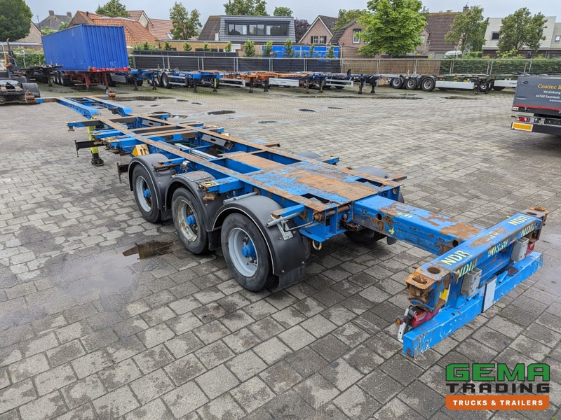 Krone SD 27 3-Assen BPW DrumBrakes - 5280kg - 1x 20FT 2x 20FT 30FT 40FT (O1867) - Semi-remorque porte-conteneur/ Caisse mobile: photos 5 Krone SD 27 3-Assen BPW DrumBrakes - 5280kg - 1x 20FT 2x 20FT 30FT 40FT (O1867) - Semi-remorque porte-conteneur/ Caisse mobile: photos 5